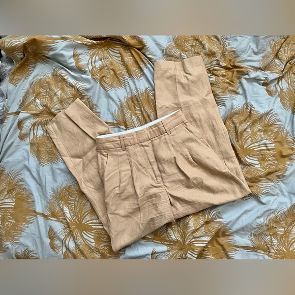 nwot Wilfred Carrot pant linen 4 27” golden spice? - Picture 3 of 3